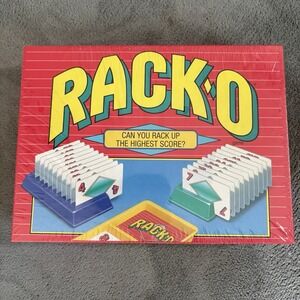 RACKO Card Game 1992 Parker Brothers Factory Sealed Vintage Collectible Rare